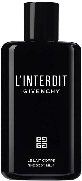 givenchy молочко для тела|Молочко для тела L'Interdit Givenchy .